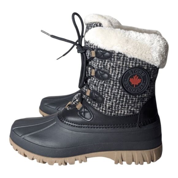 STORM BY COUGAR Cabin Insulated Waterproof Winter Boot Size 9 - Picture 3 of 7